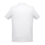 Polos com logo a cor total em algodão e poliester 200 g/m2 THC Berlin cor branco