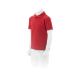 Polo promocional para crianças em algodão 180 g/m2 Keya cor vermelho terceira vista