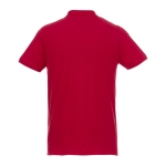 Polos de algodão orgânico e poliester reciclado 220 g/m2 Elevate NXT cor vermelho