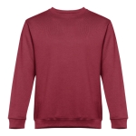 Sweatshirt de várias cores em poliester e algodão 300 g/m2 THC Delta cor bordeaux