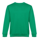 Sweatshirt de várias cores em poliester e algodão 300 g/m2 THC Delta cor verde