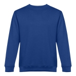 Sweatshirt de várias cores em poliester e algodão 300 g/m2 THC Delta cor azul real