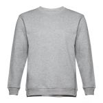 Sweatshirt de várias cores em poliester e algodão 300 g/m2 THC Delta cor cinzento mesclado