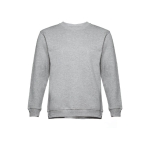 Sweatshirt de várias cores em poliester e algodão 300 g/m2 THC Delta cor cinzento mesclado primeira vista