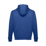 Hoodies com bolso marsupial algodão e poliester 320 g/m2 THC Moscow cor azul real