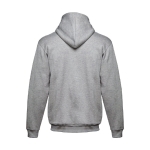 Hoodies com bolso marsupial algodão e poliester 320 g/m2 THC Moscow cor cinzento mesclado segunda vista