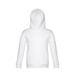 Hoodie personalizado criança algodão, poliester 320 g/m2 THC Phoenix Kids cor branco quarta vista