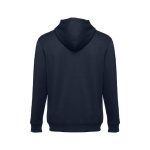 Sweatshirt personalizada em algodão e poliester 320 g/m2 THC Amsterdam cor azul-marinho segunda vista