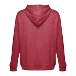 Sweatshirt personalizada em algodão e poliester 320 g/m2 THC Amsterdam cor vermelho mesclado