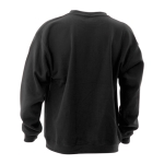 Sweatshirt barata em algodão e poliester 280 g/m2 Keya cor preto