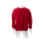 Sweatshirt barata em algodão e poliester 280 g/m2 Keya cor vermelho segunda vista