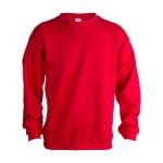 Sweatshirt barata em algodão e poliester 280 g/m2 Keya cor vermelho