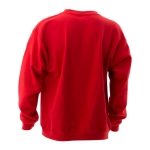 Sweatshirt barata em algodão e poliester 280 g/m2 Keya cor vermelho