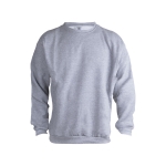 Sweatshirt barata em algodão e poliester 280 g/m2 Keya cor cinzento primeira vista