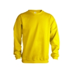 Sweatshirt barata em algodão e poliester 280 g/m2 Keya cor amarelo primeira vista