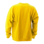 Sweatshirt barata em algodão e poliester 280 g/m2 Keya cor amarelo