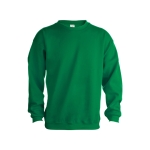 Sweatshirt barata em algodão e poliester 280 g/m2 Keya cor verde primeira vista