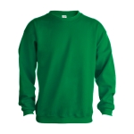 Sweatshirt barata em algodão e poliester 280 g/m2 Keya cor verde