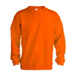 Sweatshirt barata em algodão e poliester 280 g/m2 Keya cor cor-de-laranja