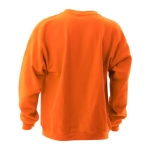 Sweatshirt barata em algodão e poliester 280 g/m2 Keya cor cor-de-laranja