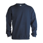 Sweatshirt barata em algodão e poliester 280 g/m2 Keya cor azul-marinho