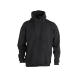 Sweatshirts em algodão e poliester com capuz 280 g/m2 Keya cor preto primeira vista