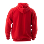 Sweatshirts baratas em algodão e poliester 280 g/m2 Keya cor vermelho