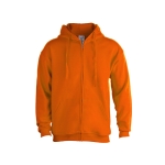 Sweatshirts baratas em algodão e poliester 280 g/m2 Keya cor cor-de-laranja primeira vista