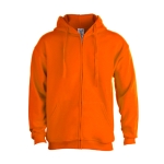 Sweatshirts baratas em algodão e poliester 280 g/m2 Keya cor cor-de-laranja