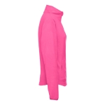 Casaco polar cintado para mulher em poliester 260 g/m2 THC Helsinki cor cor-de-rosa terceira vista