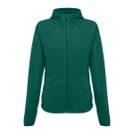 Casaco polar cintado para mulher em poliester 260 g/m2 THC Helsinki cor verde-escuro