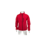 Casacos softshell e com elastano com logotipo 300 g/m2 MKT Molter cor vermelho terceira vista