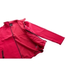 Casacos softshell e com elastano com logotipo 300 g/m2 MKT Molter cor vermelho sétima vista