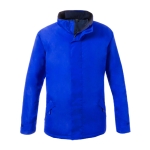 Parkas impermeáveis poliester, interior polar 200 g/m2 MKT Flogox cor azul