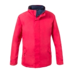 Parkas impermeáveis poliester, interior polar 200 g/m2 MKT Flogox cor vermelho