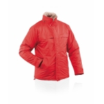 Parkas personalizáveis e impermeáveis com ripstop MKT Zylka cor vermelho primeira vista