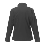 Casacos softshell em poliester para mulher 250 g/m2 Elevate Essentials cor cinzento-escuro