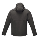 Casacos softshell personalizados reciclados rPET 280 g/m2 Elevate NXT cor cinzento-escuro