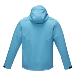 Casacos softshell personalizados reciclados rPET 280 g/m2 Elevate NXT cor azul-claro