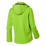 Casaco softshell poliester para mulher com capuz 300 g/m2 Elevate Life terceira vista traseira