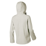 Casaco softshell poliester para mulher com capuz 300 g/m2 Elevate Life segunda vista traseira