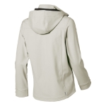 Casaco softshell poliester para mulher com capuz 300 g/m2 Elevate Life terceira vista traseira