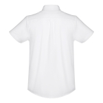 Camisas promocionais em algodão e poliester 130 g/m2 THC London WH cor branco