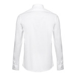 Camisas personalizadas de corte ajustado para homem 115 g/m2 THC Paris cor branco