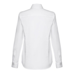 Camisa cintada em algodão e poliester para mulher 130 g/m2 THC Tokyo cor branco