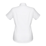 Camisas Oxford para mulher, algodão e poliester 130 g/m2 THC London WH cor branco