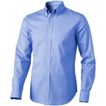 Camisa personalizada Oxford, algodão, para homem 142 g/m2 Elevate Life vista impressão serigrafia