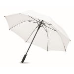 Guarda-chuvas corporativos anti-vento elegantes ø116 Windproof cor branco terceira vista