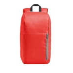 Mochilas personalizadas de 600D de aspecto simples Minimal cor vermelho primeira vista