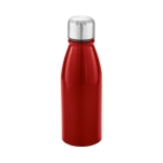 Garrafas de água personalizadas em alumínio 500ml City cor vermelho